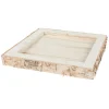 TP Deko-Holztablett Quadrat 20X20Cm New
