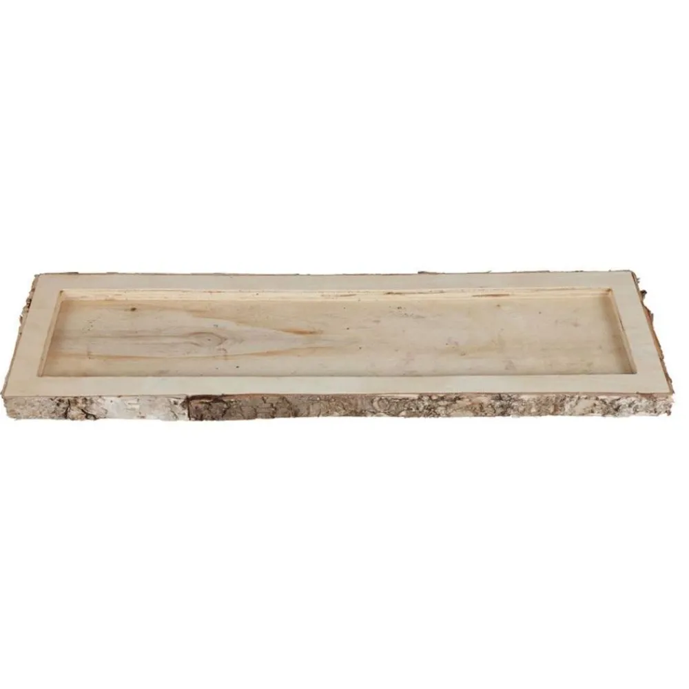 TP Deko-Holztablett Rechteck 50X15X2,5Cm Clearance