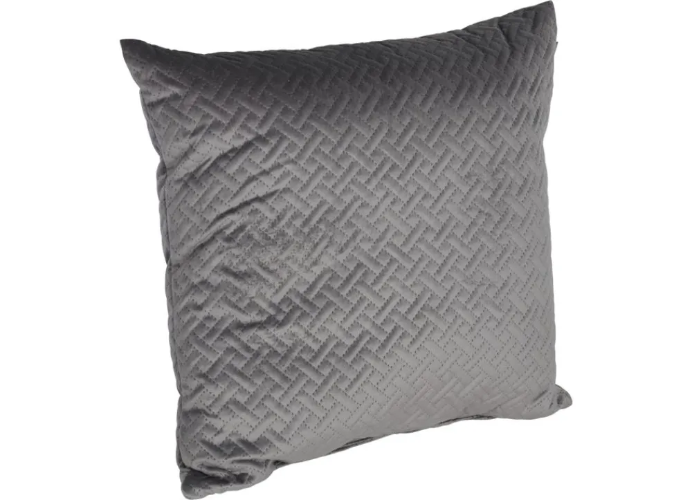 Sun Garden Dekokissen Heaven In Steppoptik 40X40Cm Grau Discount