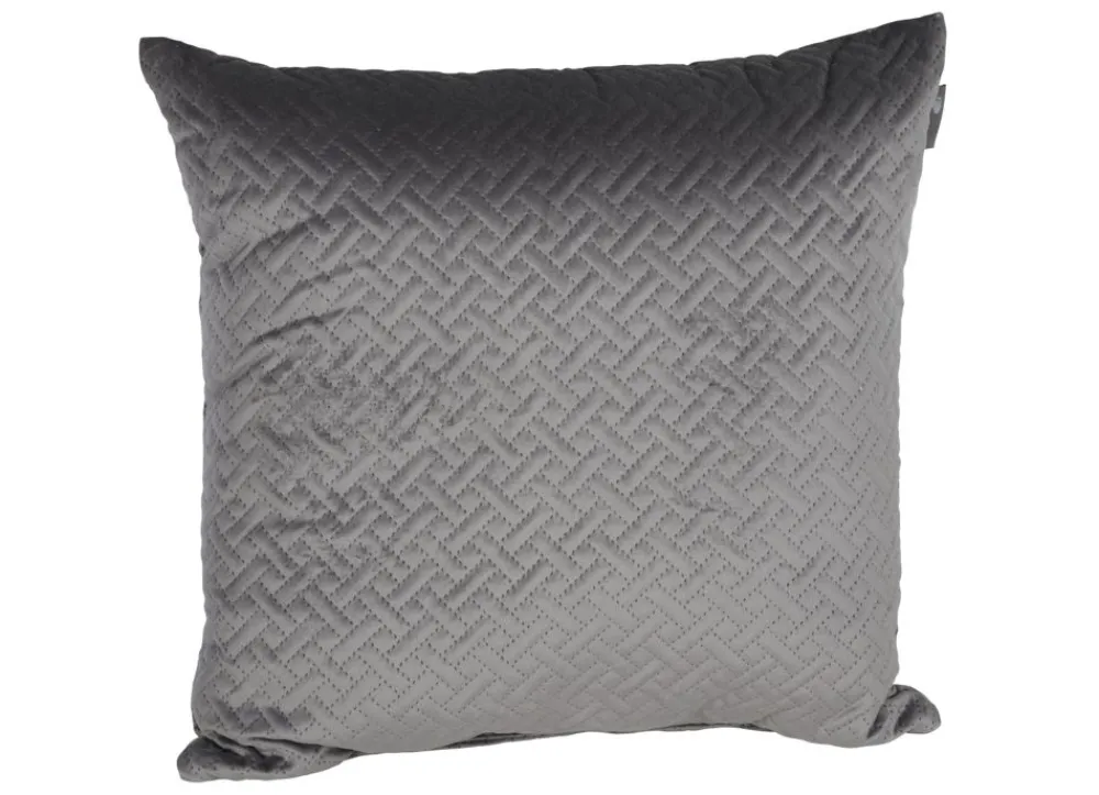 Sun Garden Dekokissen Heaven In Steppoptik 40X40Cm Grau Discount