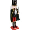 New Home Christmas Deko-Nussknacker Mit Samtumhang 38Cm Smaragdgrun Best