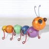 TP Deko-Raupe Aus Metall Bunt 35X18X21Cm New