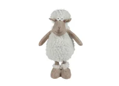 New Home Deko-Schaf Mit Teleskopbeinen 60Cm Beige/Weis Best