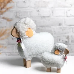 New Home Deko-Schaf Mit Wolle 30Cm Discount