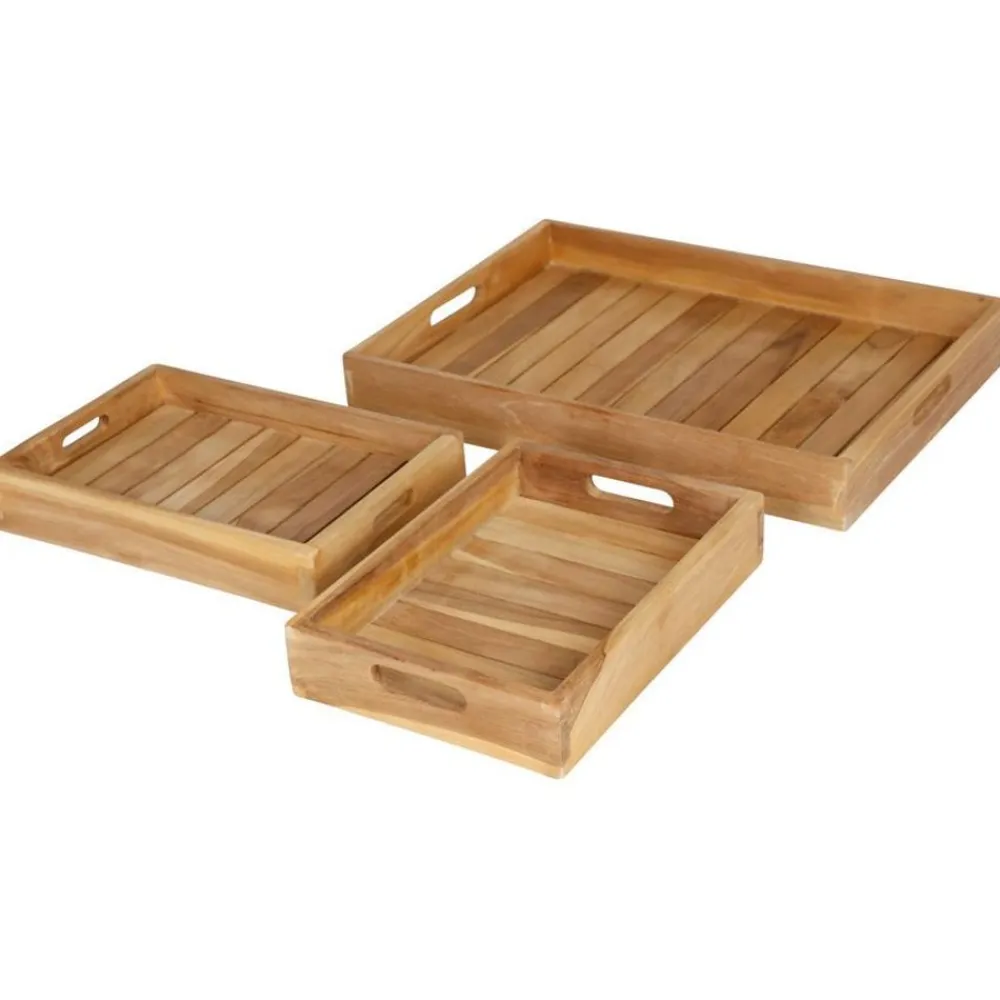 TP Deko-Tablett Aus Holz 39X5X28,5Cm Best