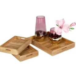 TP Deko-Tablett Aus Holz 26X5X18Cm