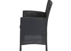 Allibert by Keter Dining Chair Iowa Graphit Mit Sitzkissen Online