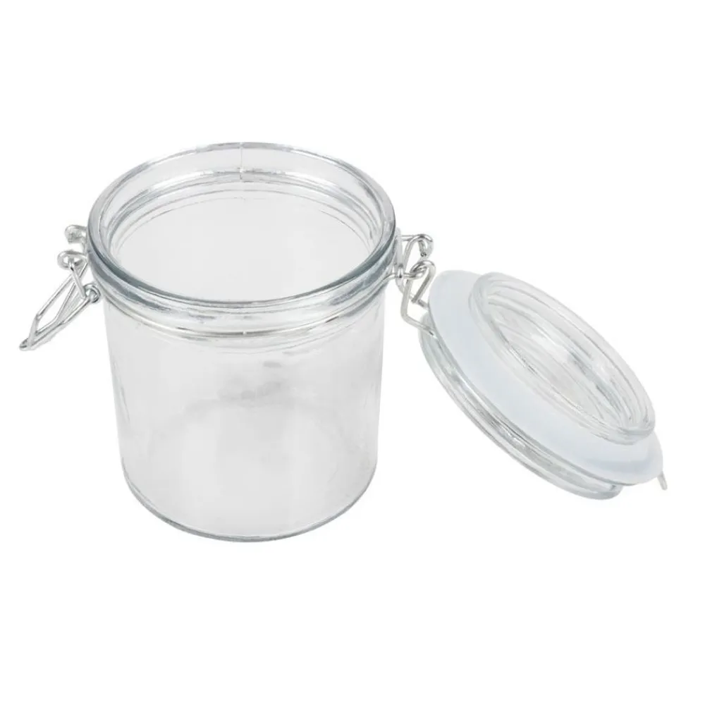 TP Drahtbugelglas 300Ml Transparent Clearance