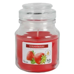 Bispol GmbH Duftkerze Im Glas Mit Aromadeckel 120G Erdbeere Sale