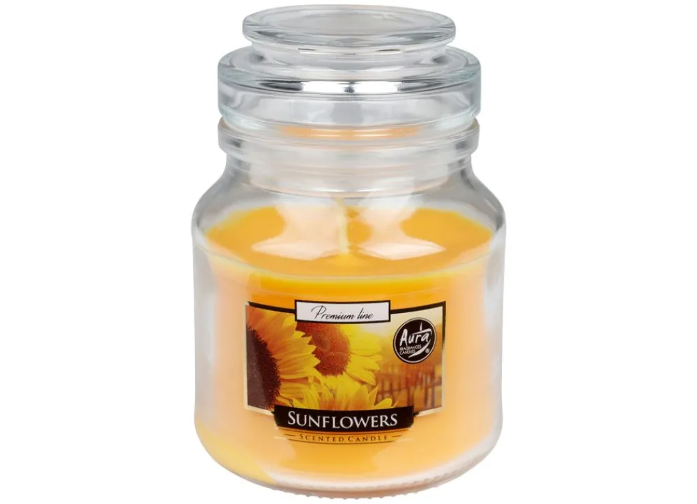 Bispol GmbH Duftkerze Im Glas Mit Aromadeckel 120G Sonnenblume Outlet