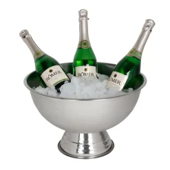 TP Edelstahl-Champagnerkuhler 40,5X24,5Cm Best
