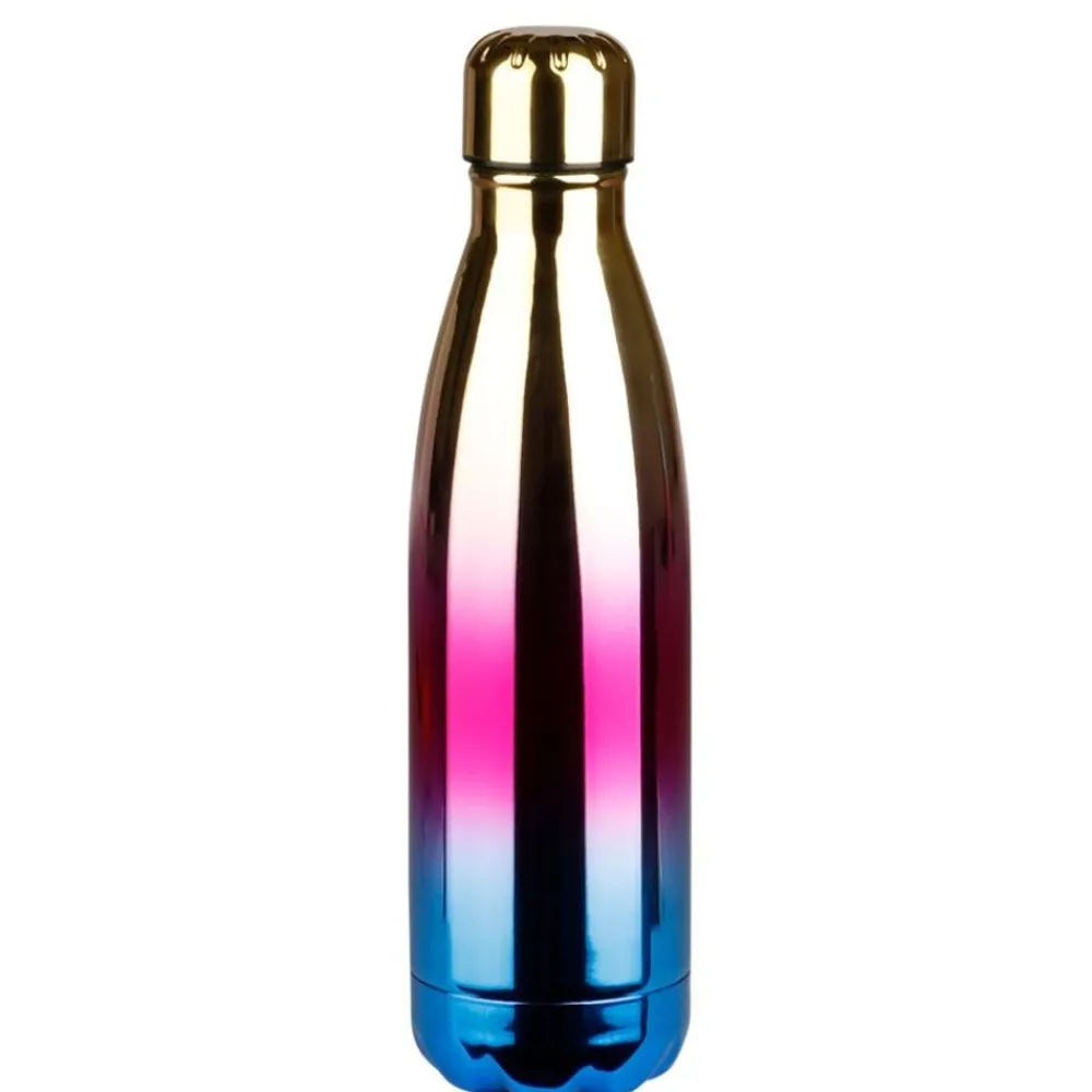 TP Edelstahl Isolierflasche Mit Farbverlauf Gold/Pink/Blau Glanzend 500Ml Outlet