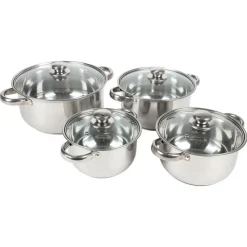 TP Edelstahl-Kochtopf-Set 12-Teilig Online