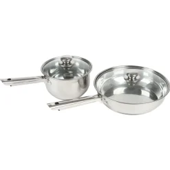 TP Edelstahl-Kochtopf-Set 12-Teilig Online