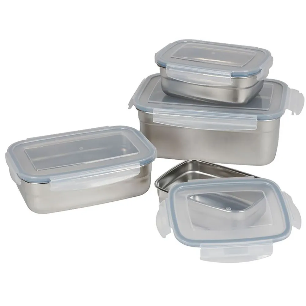TP Edelstahl-Lunchbox Mit Klickverschlussdeckel 350Ml Sale