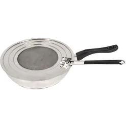 TP Edelstahl-Pfannenspritzschutz 30Cm New