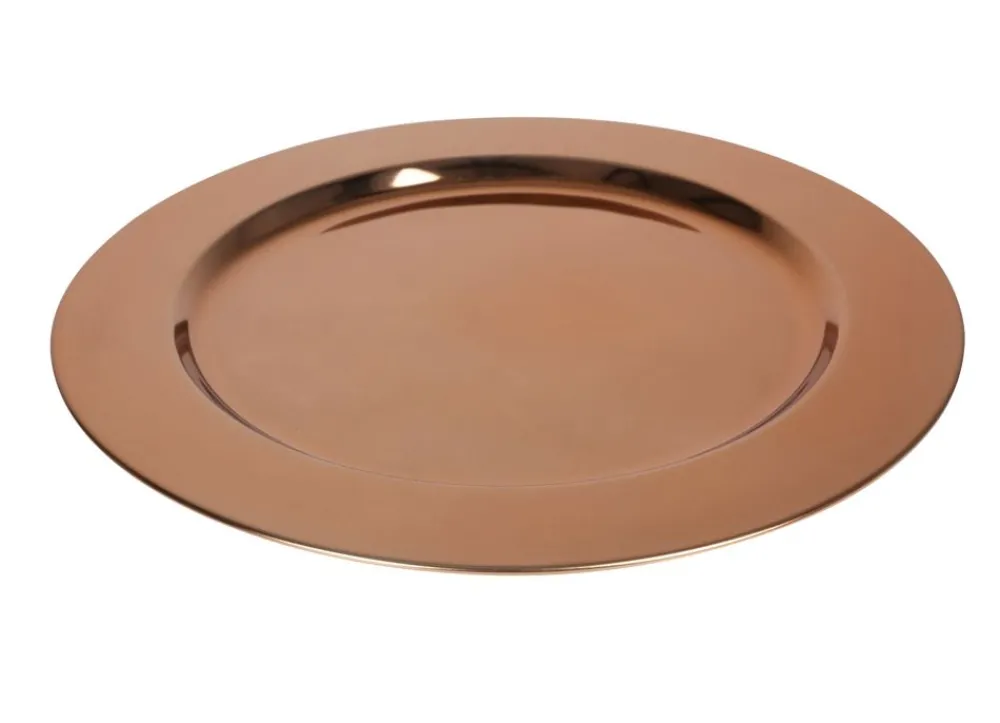 Pseudohersteller Edelstahl-Platzteller 35Cm Bronze