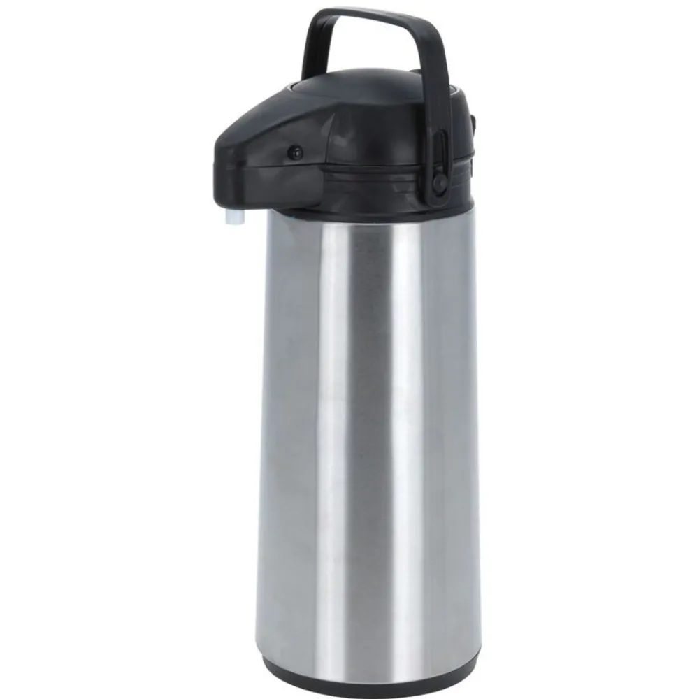 Pseudohersteller Edelstahl-Pumpthermoskanne 1,8 Liter Sale