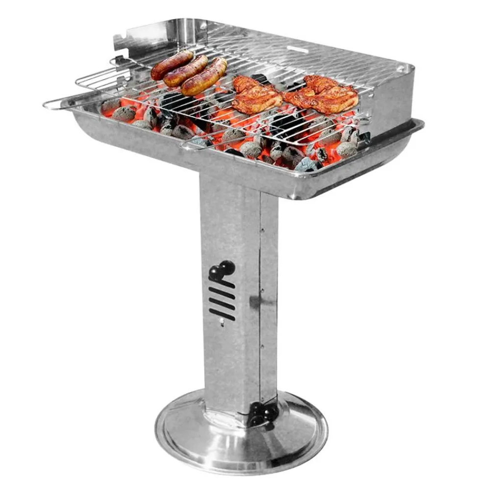 TP Edelstahl-Saulengrill 50X76X31Cm Discount