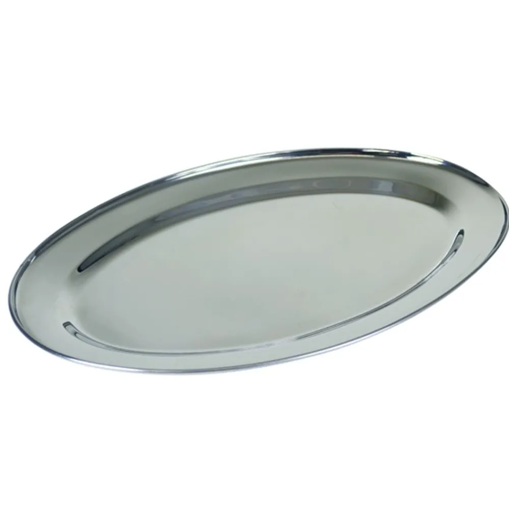 TP Edelstahl-Servierplatte 45X30Cm Discount