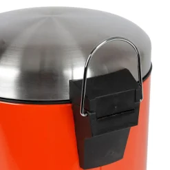 TP Edelstahl-Treteimer 12L Orange