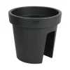 TP E&K Gelander-Pflanztopf 27,5Cm Anthrazit Outlet