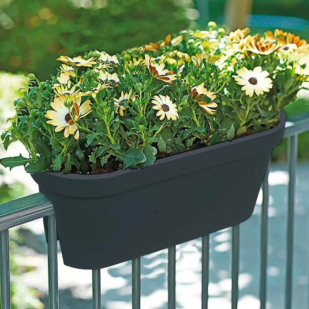 Jelenia Plast E&K Gelander-Pflanztopf 59Cm Anthrazit Online
