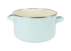 Krüger Emaille-Fleischtopf Mit Glasdeckel 16Cm Mint Outlet