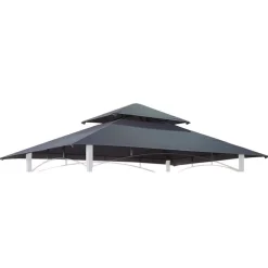 TP Ersatzdach Fur Bbq Grill-Pavillon Anthrazit Clearance