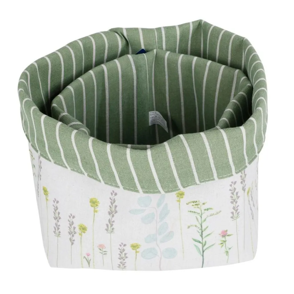 New Home 2Er-Set AufbewahrungsKörbe Blumenprint Online