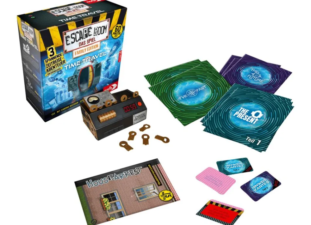 Noris Escape Room Das Spiel Family Edition Time Travel