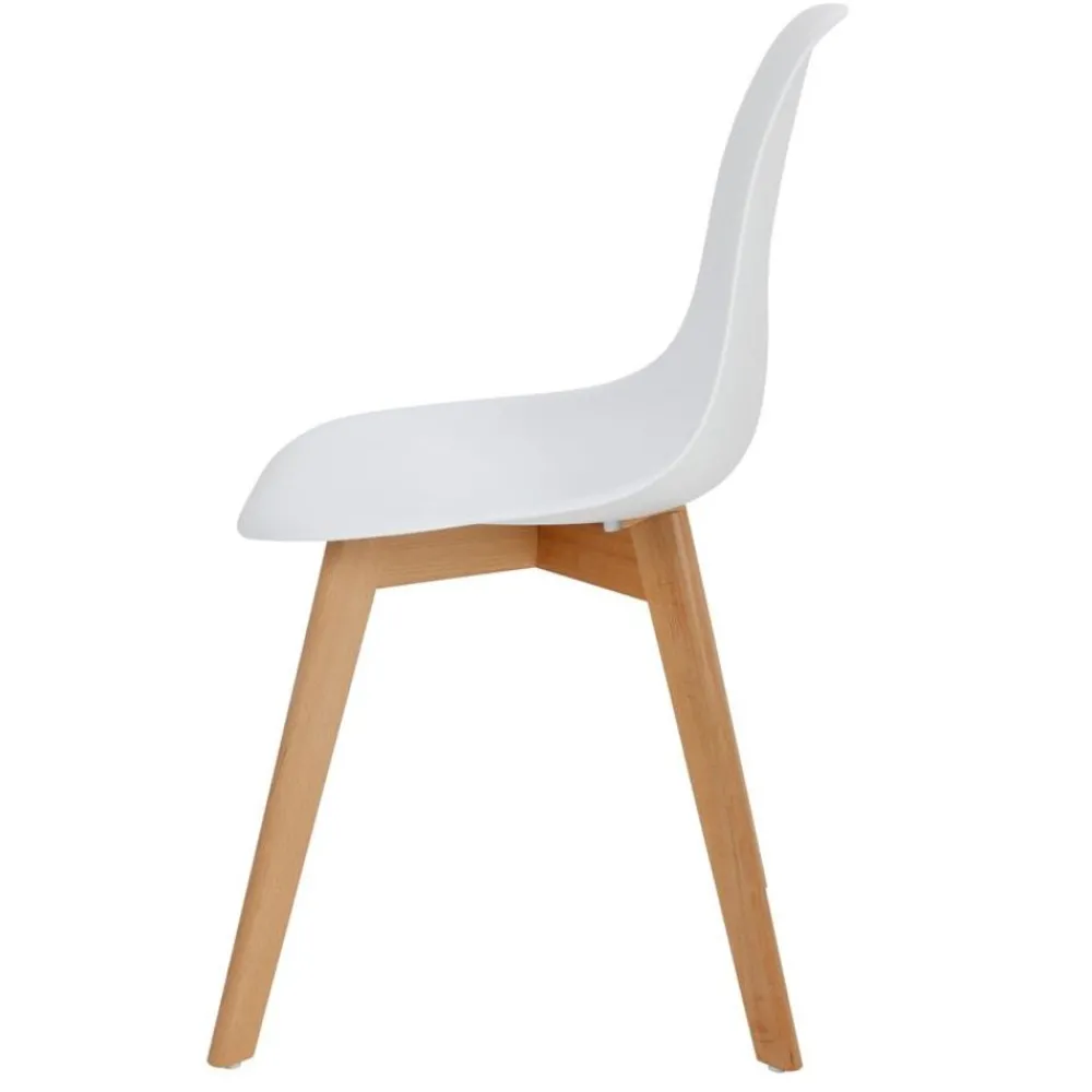 TP Esszimmer-Schalenstuhl Weis Best