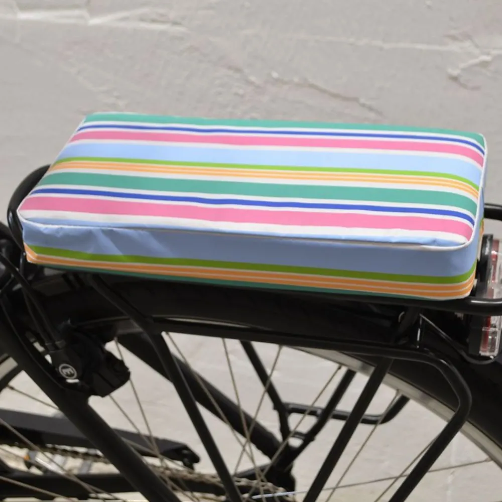 Filmer Fahrrad-Gepacktragerkissen Stripes New