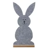 New Home Easter Filz-Dekofigur Osterhase 62Cm Hellgrau New