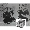 TP Flanell-Kuscheldecke Mit Panda-Print 150X200Cm Hot