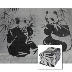 TP Flanell-Kuscheldecke Mit Panda-Print 150X200Cm Hot