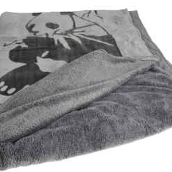 TP Flanell-Kuscheldecke Mit Panda-Print 150X200Cm Hot