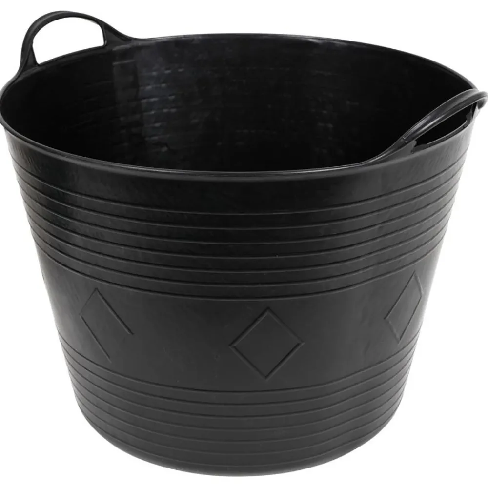 TP Flexibler Universalkubel 40L Schwarz Outlet