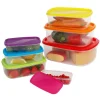 TP Frischhalteboxen-Set Mit Deckel 14-Teilig Bunt Outlet
