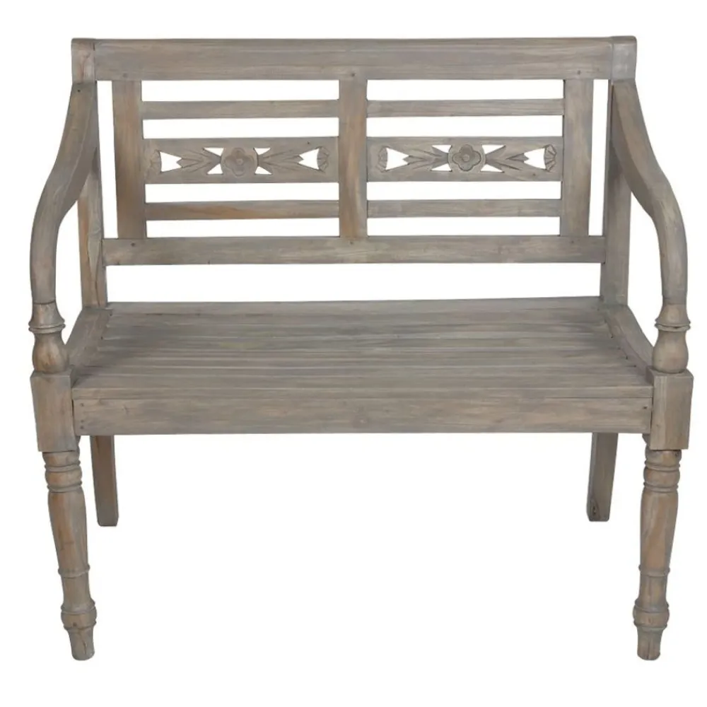 TP Gartenbank William Aus Keruing-Holz Best