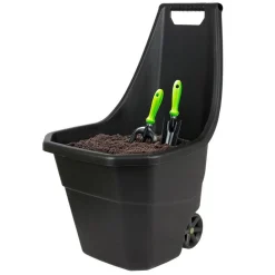 Pseudohersteller Gartenkarre Load & Go 55L Schwarz Discount