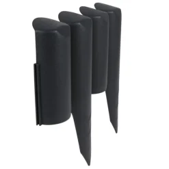Pseudohersteller Gartenpalisade Ipbo 2,5M Anthrazit Clearance