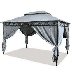 TP Gartenpavillon Cape Town 3X4M Anthrazit Outlet
