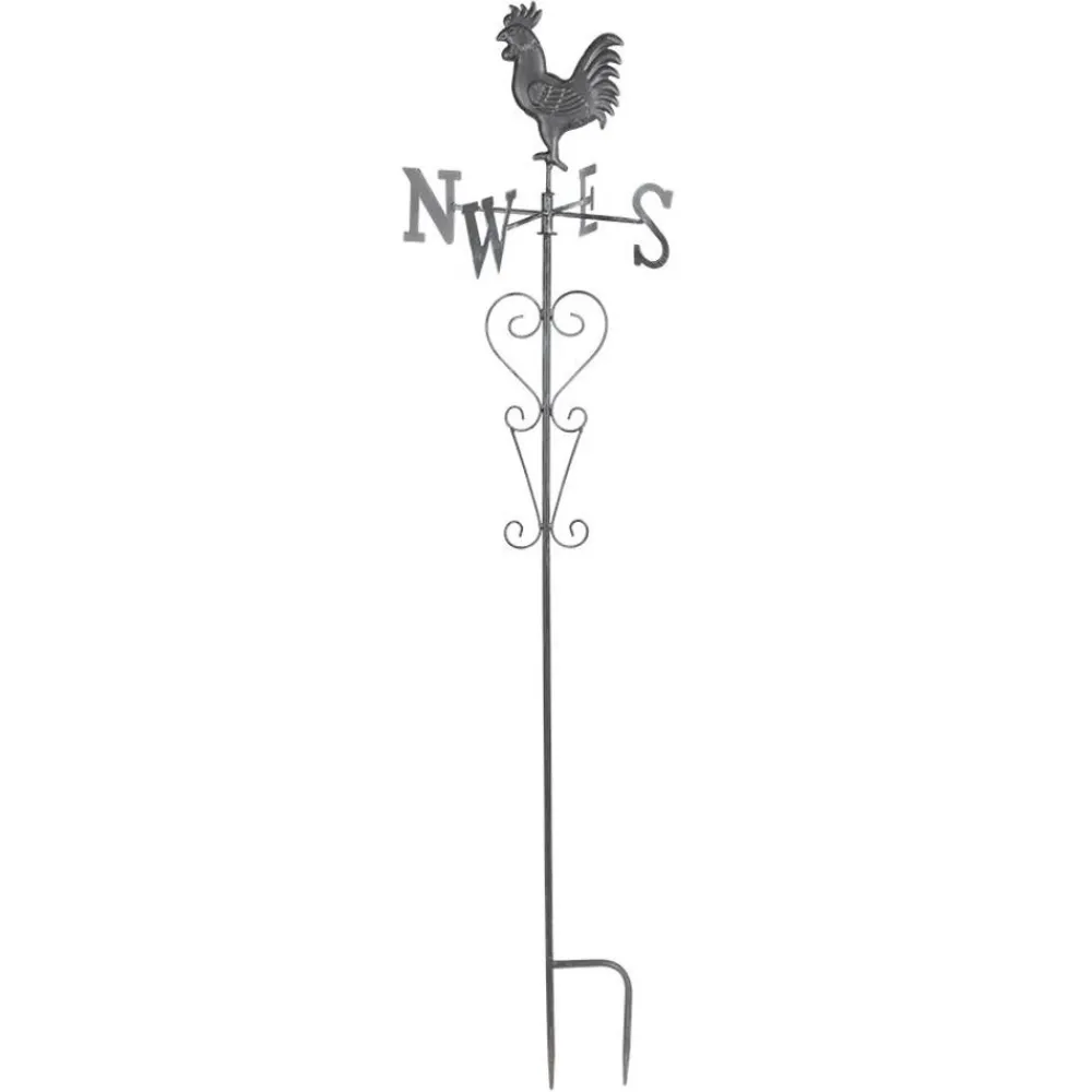 TP Gartenstecker Wetterhahn 109,5Cm Vintage-Grey Discount
