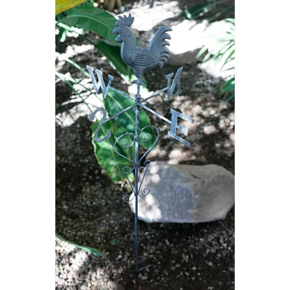 TP Gartenstecker Wetterhahn 109,5Cm Vintage-Grey Discount