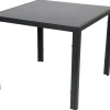 Sunny Moments Gartentisch Korfu Mit Glasplatte 90Cm Anthrazit Outlet