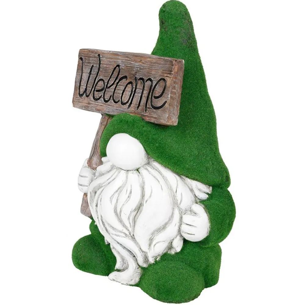 TP Gartenzwerg Welcome Mit Gras-Optik 40Cm Sale