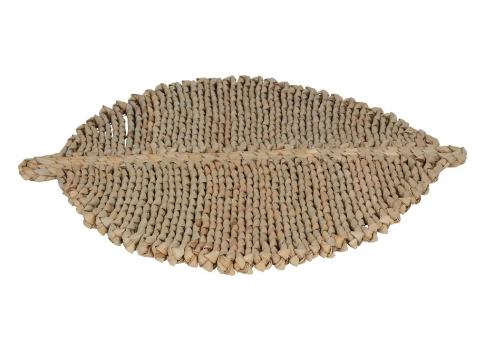 New Home Geflochtenes Platzset Leaf 41X37Cm Sale
