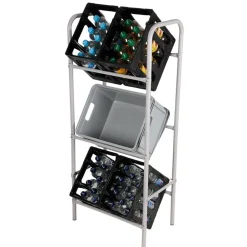 Pseudohersteller Getrankekasten-Stander 50X116X30Cm Grau