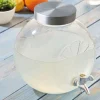 TP Glas-Getrankespender Zitrone 5L Transparent Best